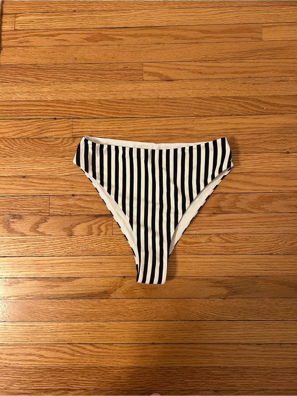 NWOT LPA baby doll striped swim bottoms